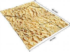 img 1 attached to Soft & Cozy Ramen Noodles Throw Blanket - Perfect For Teens, Boys, Girls And Adults!