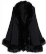 kelaixiang faux fox fur shawls jackets bridal cape coats wraps winter scarves logo