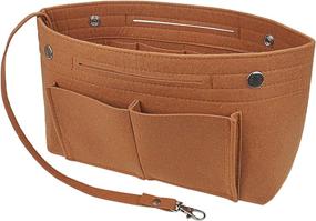 img 4 attached to YIICOOLY Handbag Organizer Insert Divider Women's Accessories ~ Handbag Accessories