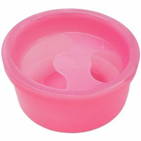 img 4 attached to Round Pink Manicure Bowls For Nail Art Soak Treatment - Beauticom, 1 Piece
