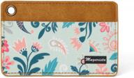 sleek and stylish: mngarista's slim minimalist card holder wallet logo