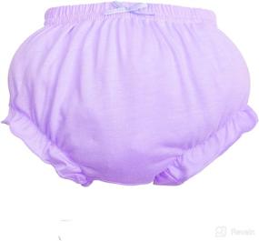 img 1 attached to 🩲 Breathe Easy with Orinery Cotton Baby Girl Underwear: 6-Pack Assorted Boxer Briefs for Infants and Toddlers