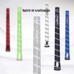 img 1 attached to KINGRASP Set Of 13 New Standard/Midesize Size Golf Grip, Golf Club Grip Hybrid Putter Grip
