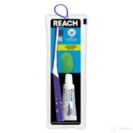 reach ultraclean toothbrush multi angled tsa airport logo