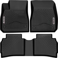 🏞️ top-notch all weather protection floor mats for 2016-2022 chevrolet malibu – oedro custom fit liners logo