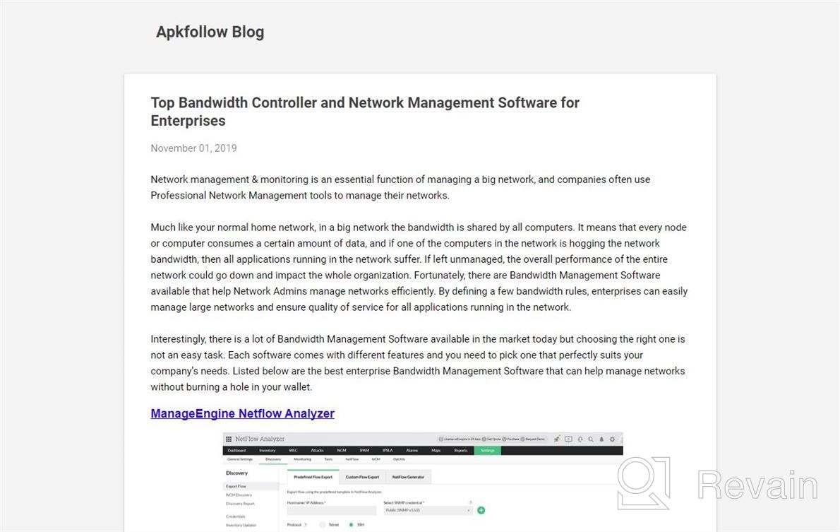 img 1 attached to Bandwidth Controller review by Brennan Buckley