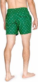 img 2 attached to Elastic Waist Drawstring Swim Shorts For Men - Available In Sizes Small To 2XL By Visive