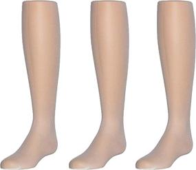 img 4 attached to Shop Mallary Matthew 3 Pack Pantyhose: Quality Spandex Girls' Clothing via Socks & Tights