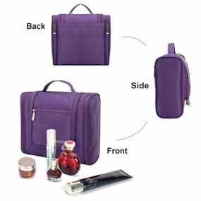 img 1 attached to Organize Your Toiletries In Style With TAIBID'S Large Waterproof Hanging Travel Bag