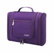 organize your toiletries in style with taibid's large waterproof hanging travel bag logo
