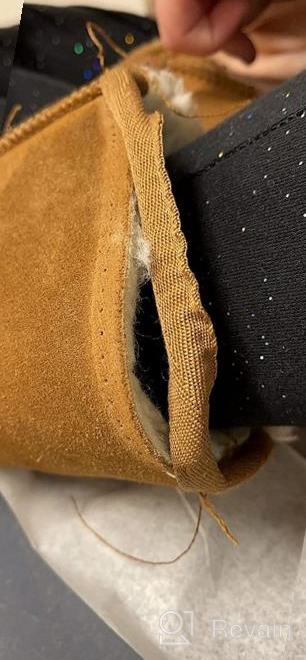 img 1 attached to 👢 DREAM PAIRS Chesnut Boys' Sheepskin Winter Boots for Comfort and Style review by Mariealphonse Seattle