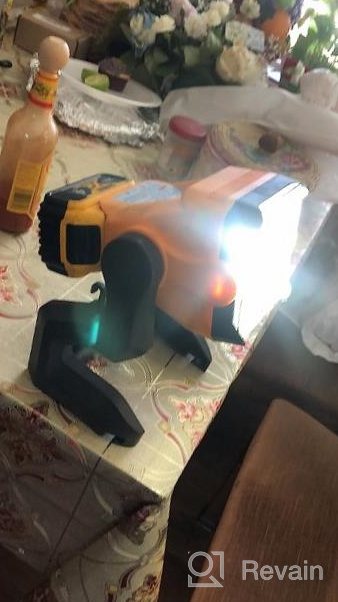 img 1 attached to Portable Cordless LED Work Light - 18W Battery Powered And Adjustable For Camping, Hiking, Emergency And Car Repair - Compatible With Makita 18V Battery - 1600Lm - Tool Only review by Jeff Billingsley