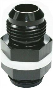img 4 attached to Upgrade Your Fuel System With Smileracing'S Black Aluminium 10AN AN10 Flare Fuel Cell Bulkhead Fitting