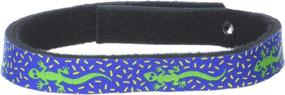 img 1 attached to 🦎 Stylish Beastie Bands Cat Collar with Fun Gecko Lizards - Color May Vary!