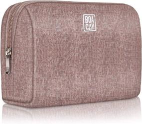 img 4 attached to Travel In Style With A Versatile Makeup Bag - Large Pouch With Multiple Compartments For Women And Girls