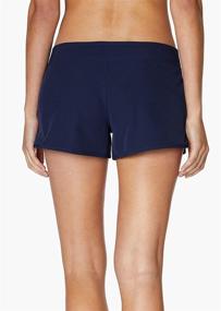 img 3 attached to Nautica Standard Boardshort Adjustable Waistband Women's Clothing ~ Swimsuits & Cover Ups