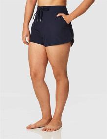 img 2 attached to Nautica Standard Boardshort Adjustable Waistband Women's Clothing ~ Swimsuits & Cover Ups