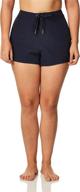 nautica standard boardshort adjustable waistband women's clothing ~ swimsuits & cover ups logo