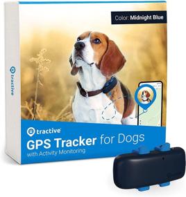 img 4 attached to 🐶 Tractive Waterproof GPS Dog Tracker: Ultimate Location & Activity Monitoring with Unlimited Range and Universal Collar Compatibility (Midnight Blue)