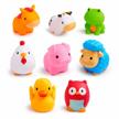 8 pack of munchkin farm animal bath toy squirts for babies with enhanced seo optimization logo