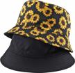 faleto reversible unisex bucket hat: stylish, packable & premium fabric sun protection! logo