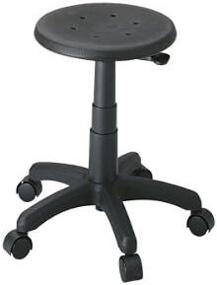 img 1 attached to 🪑 Safco Products 5100 Office Stool (Additional Options Available), Black