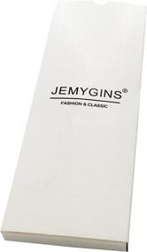 img 1 attached to JEMYGINS Floral Necktie Pocket Hankerchief Men's Accessories via Ties, Cummerbunds & Pocket Squares