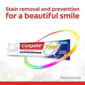 img 1 attached to 🦷 Optimized Oral Care: Colgate Total Advanced Whitening Toothpaste - The Best Toothpaste for Teeth Whitening