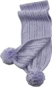 img 1 attached to ❄️ Fuchsia Knitted Cold Weather Accessories for Little Girls - NIce Caps Collection