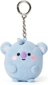 img 4 attached to BT21 Character Plush Keychain Charm Men's Accessories