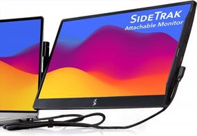 img 4 attached to Maximize Your Workspace with SideTrak Attachable Portable Kickstand - Compatible with 14", 1920X1080, 60Hz and Lightweight