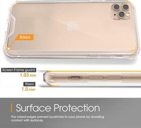 img 1 attached to ROOCASE IPhone 11 Pro Max, Plexis Slim And Lightweight Clear TPU PC Cover