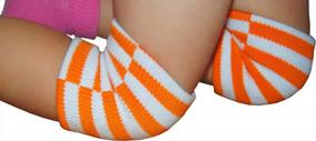img 1 attached to Protect Your Child'S Knees With KneeBees Soft Cotton Knee Pads/Sleeves - Ideal For Ages 6M-8Y+