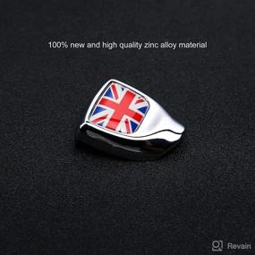 img 2 attached to 🚩 Enhance Your Mini Cooper with WEYWU Mini Start/Stop Button Decoration Cap - Red Flag