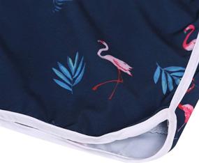 img 1 attached to APTRO Womens Casual Shorts Gradient Women's Clothing : Swimsuits & Cover Ups