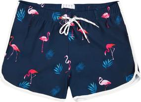 img 4 attached to APTRO Womens Casual Shorts Gradient Women's Clothing : Swimsuits & Cover Ups