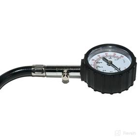 img 2 attached to Accurate Heavy Duty Tire Pressure Gauge - Readable Dial, Low to High Range for Cars, Bicycles, and Trucks - 100 PSI