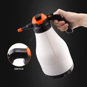 img 1 attached to 🚿 SPTA Cordless Pump Sprayer, Cordless Foam Cannon - 8.4V 1.8L - Full Function Cordless Foam Sprayer for Car Washing and Cleaning