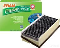 fram fresh breeze cabin air filter replacement with arm and 🚗 hammer baking soda, easy install, cf8327a for chevrolet and pontiac vehicles, white logo