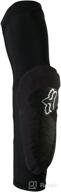 fox racing enduro elbow black motorcycle & powersports good in protective gear logo