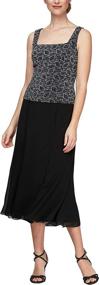 img 2 attached to Alex Evenings Womens Length Regular Women's Clothing : Dresses