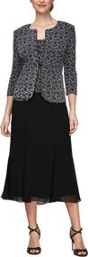 img 4 attached to Alex Evenings Womens Length Regular Women's Clothing : Dresses