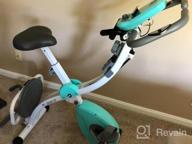 img 1 attached to 🚴 Murtisol Folding Exercise Bike: Compact & Foldable, Magnetic Resistance Control, Twister Plate, Arm Resistance Bands, Extra Large & Adjustable Seat, Heart Monitor - Perfect Home Exercise Bike in Three Colors review by Octavius Webster