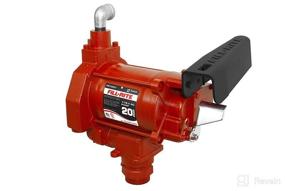 img 4 attached to Fill-Rite FR700VN 115V 20 GPM Fuel Transfer Pump - Efficient Pump Only Model for Gasoline, Diesel, Kerosene, Ethanol Blends & More