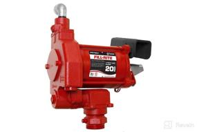 img 3 attached to Fill-Rite FR700VN 115V 20 GPM Fuel Transfer Pump - Efficient Pump Only Model for Gasoline, Diesel, Kerosene, Ethanol Blends & More