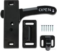 🚪 rv- screen door latch right hand handle kit - leisure coachworks for camper motorhomes & travel trailers логотип