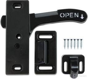 img 4 attached to 🚪 RV- Screen Door Latch Right Hand Handle Kit - Leisure Coachworks for Camper Motorhomes & Travel Trailers