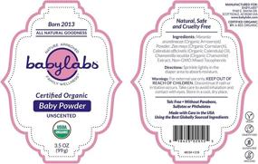 img 1 attached to BABYLABS USDA Certified Organic Powder