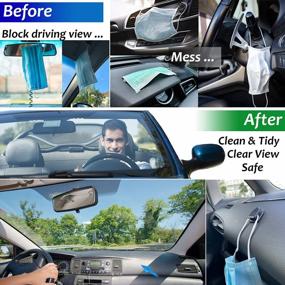 img 3 attached to Organize Your Car With Randconcept'S Multi-Purpose Dashboard Hanger - Perfect For Masks, Keys, Cables And More (4 Pack)