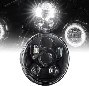 img 4 attached to LED Headlight Projector Davidson Motorcycle